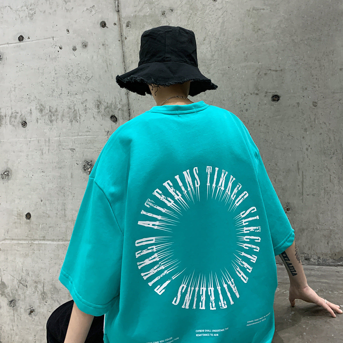 プルオーバー 半袖 韓国系 夏 ラウンドネック メンズTシャツ