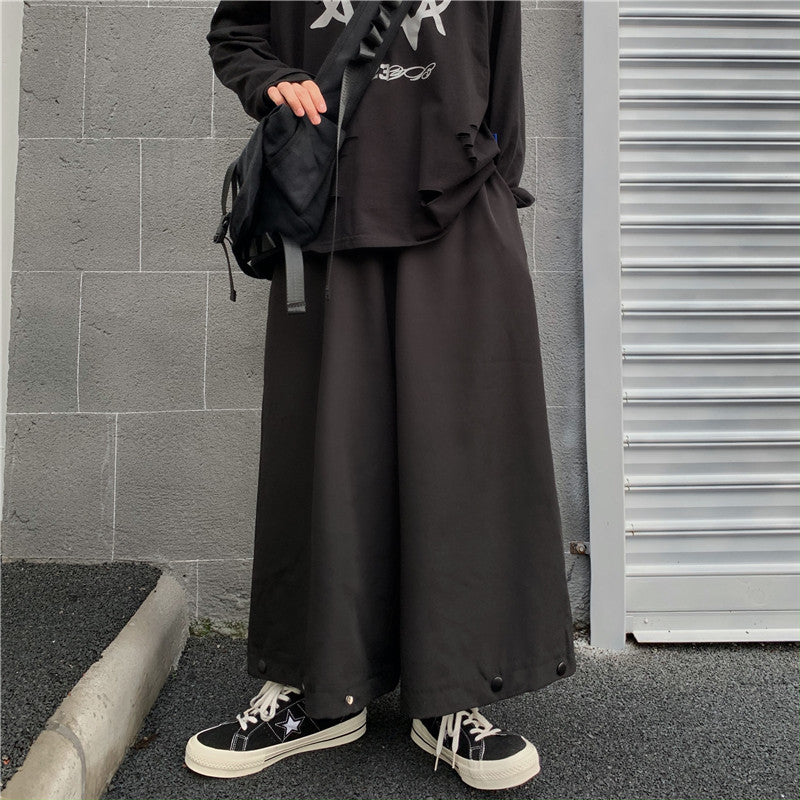 パンツ 春服  カジュアルパンツ快適　組み合わせやすい　多功能 ワイドパンツ　 メンズ 　ゆったり　 サルエルパンツ　ガウチョパンツ　 袴パンツ 　リラックス　カジュアルパンツ