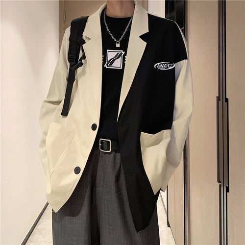 テーラード ジャケット シングルブレスト長袖シンプル定番 折襟ボタンスーツ