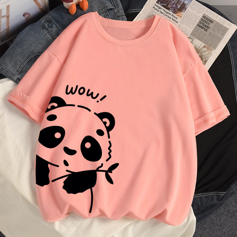 キュット 半袖Tシャツ プリント 動物柄 プルオーバー 半袖 春夏服 メンズシンプル ファッション プリントラウンドネック 半袖Tシャツ