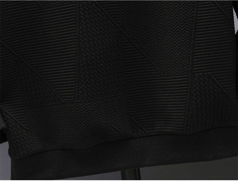 ファッション ラウンドネック  カジュアル レイヤード / 重ね着風 長袖   プルオーバー 春 アルファベット 秋パーカー